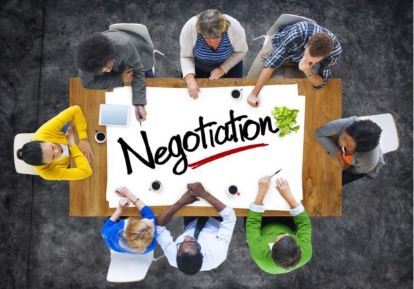 negotiation table