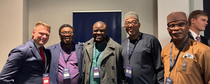 Nigeria with Delegation at CEO Summit, Liberty University 2024.